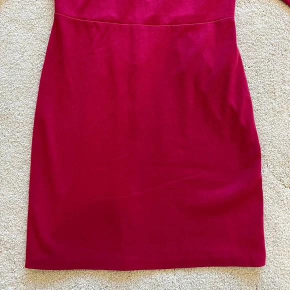 PINK BODYCON DRESS - Picture 6 of 14